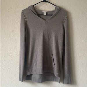 White+Warren XS Cashmere Hooded Sweatshirt